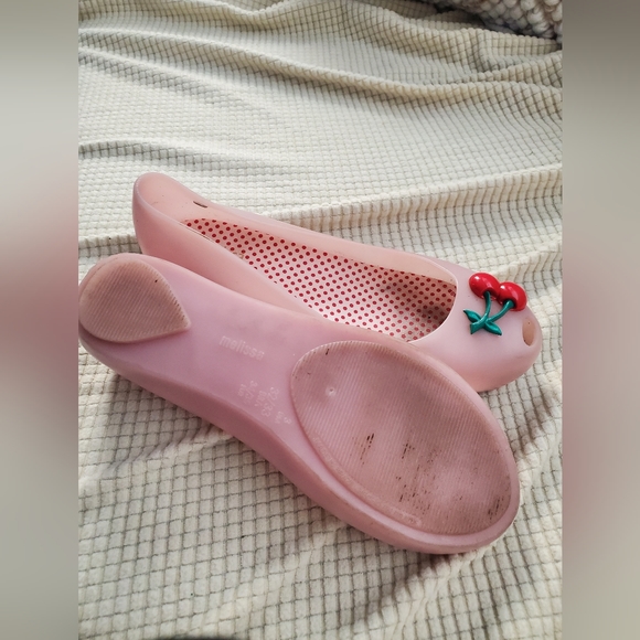 Melissa Shoes Melissa Cherry Flats Girls Poshmark